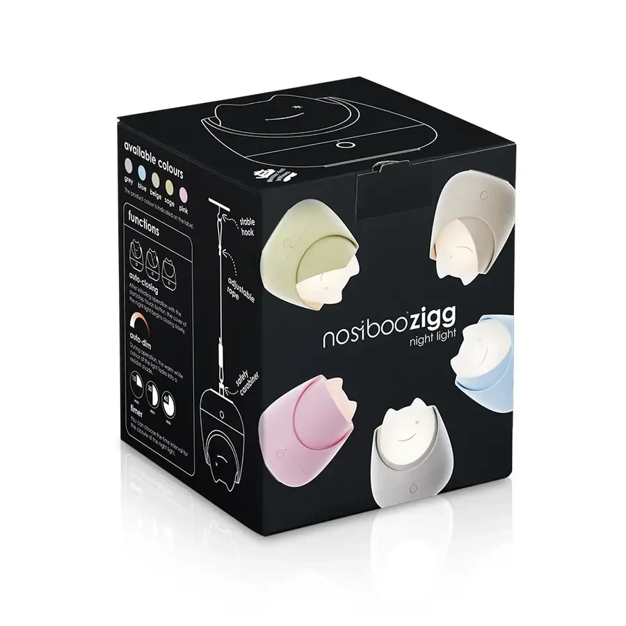 Lampka nocna Nosiboo Zigg - blue / Nosiboo