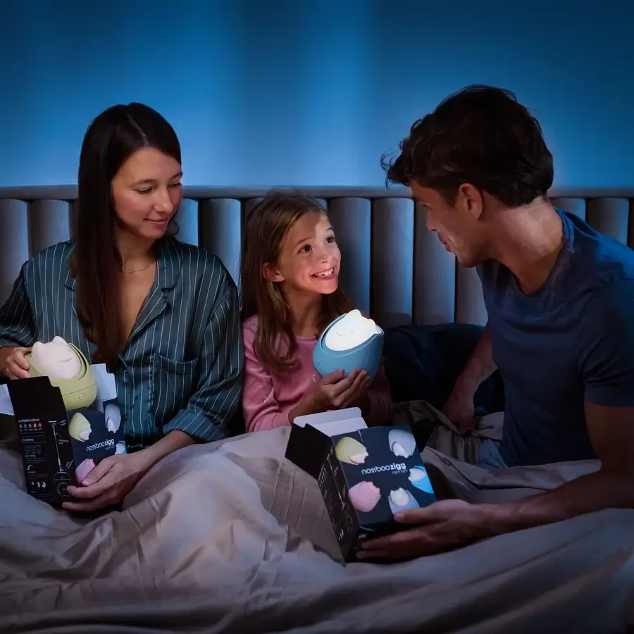 Lampka nocna Nosiboo Zigg - pink / Nosiboo