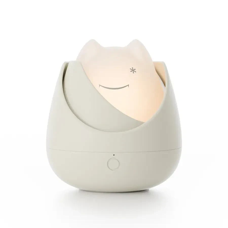 Lampka nocna Nosiboo Zigg - grey / Nosiboo