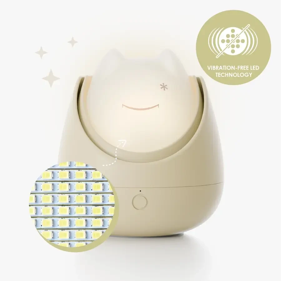 Lampka nocna Nosiboo Zigg - beige / Nosiboo