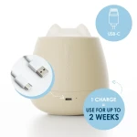 Lampka nocna Nosiboo Zigg - beige / Nosiboo