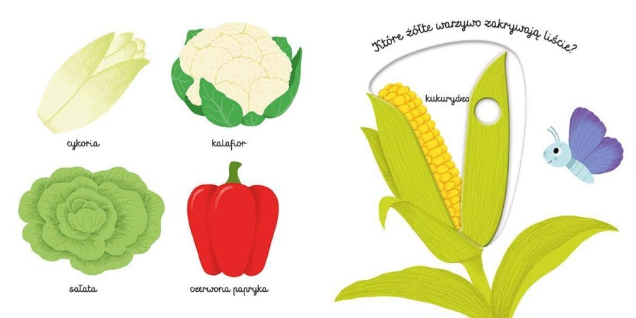 Warzywa. Akademia Mądrego Dziecka. Pierwsze słowa / HarperCollins