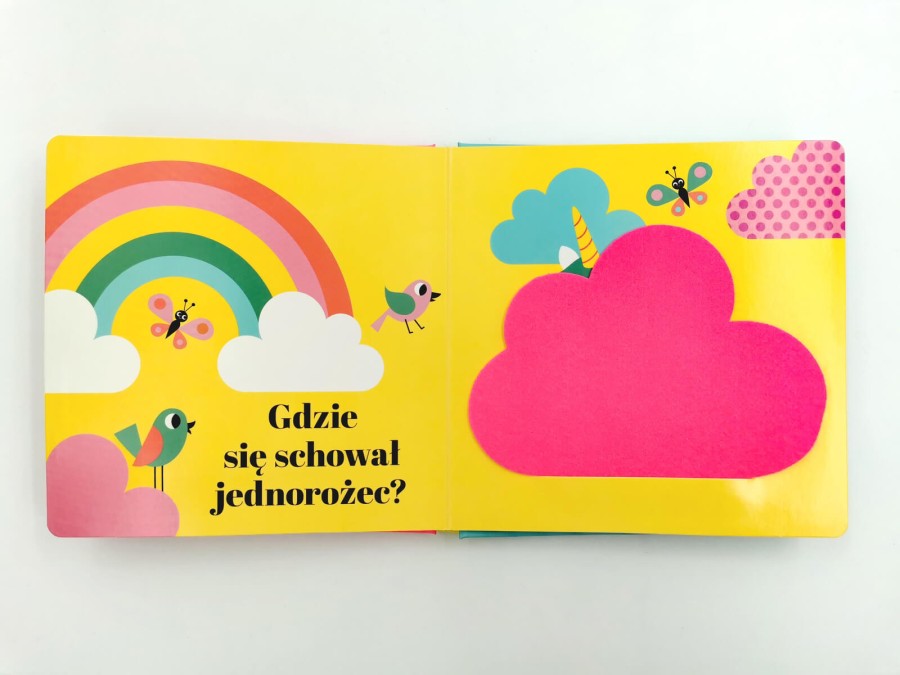 Gdzie się schował jednorożec? Akademia Mądrego Dziecka. Zabawa w chowanego / HarperCollins