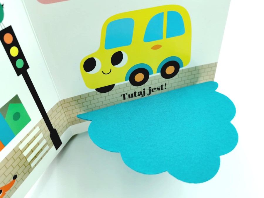 Gdzie się schował samochód? Akademia Mądrego Dziecka. Zabawa w chowanego / HarperCollins