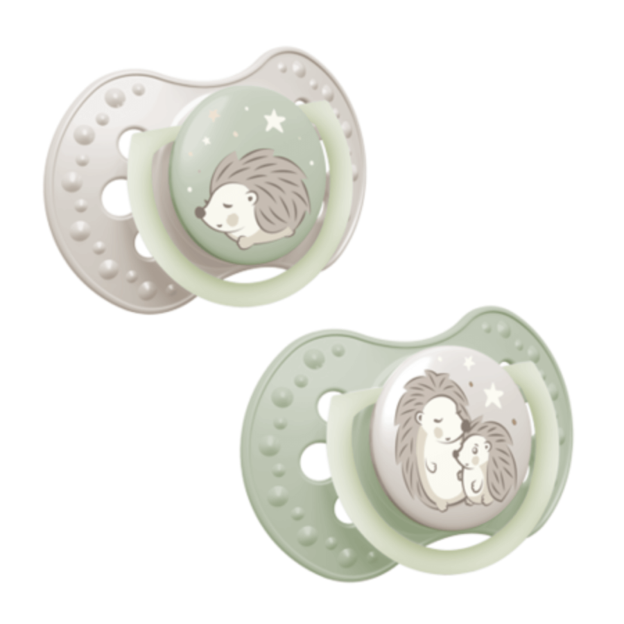 Smoczki Night&Day Hedgehog 2szt. / Lovi