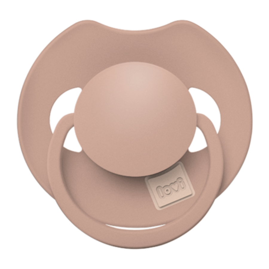 Smoczek silikonowy dynamiczny LOVI Prime Blush / Lovi