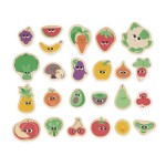 Magnesy drewniane Owoce i warzywa 24 szt. 2+ / Janod