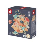 Magnesy drewniane Podwodny świat 24 szt. 2+ / Janod