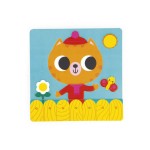 Magnetyczna układanka Plan dnia Kot 2+ / Janod