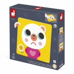 Magnetyczna układanka Emocje Miś 2+ / Janod