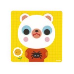 Magnetyczna układanka Emocje Miś 2+ / Janod