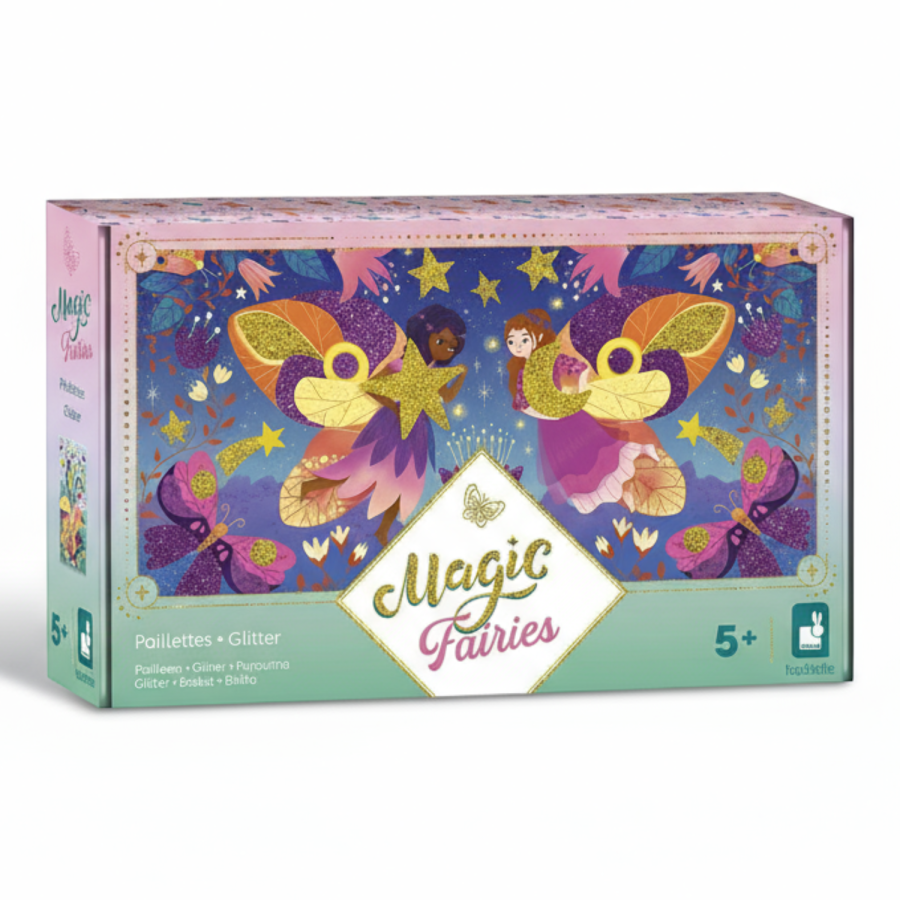 Zestaw kreatywny Magiczny brokat Wróżki Magic Fairies 5+ / Janod