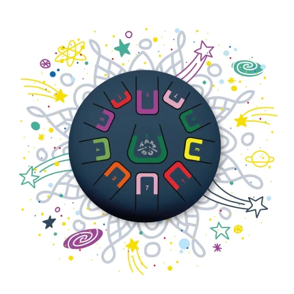 Bębenek językowy Tambu śr. 20cm - Deep Space / Juegaconmigo