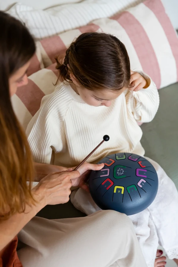 Bębenek językowy Tambu śr. 20cm - Dark Blue / Juegaconmigo