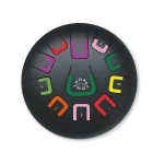 Bębenek językowy Tambu śr. 20cm - Black Mat / Juegaconmigo