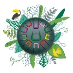 Bębenek językowy Tambu śr. 20cm - Dark Green / Juegaconmigo