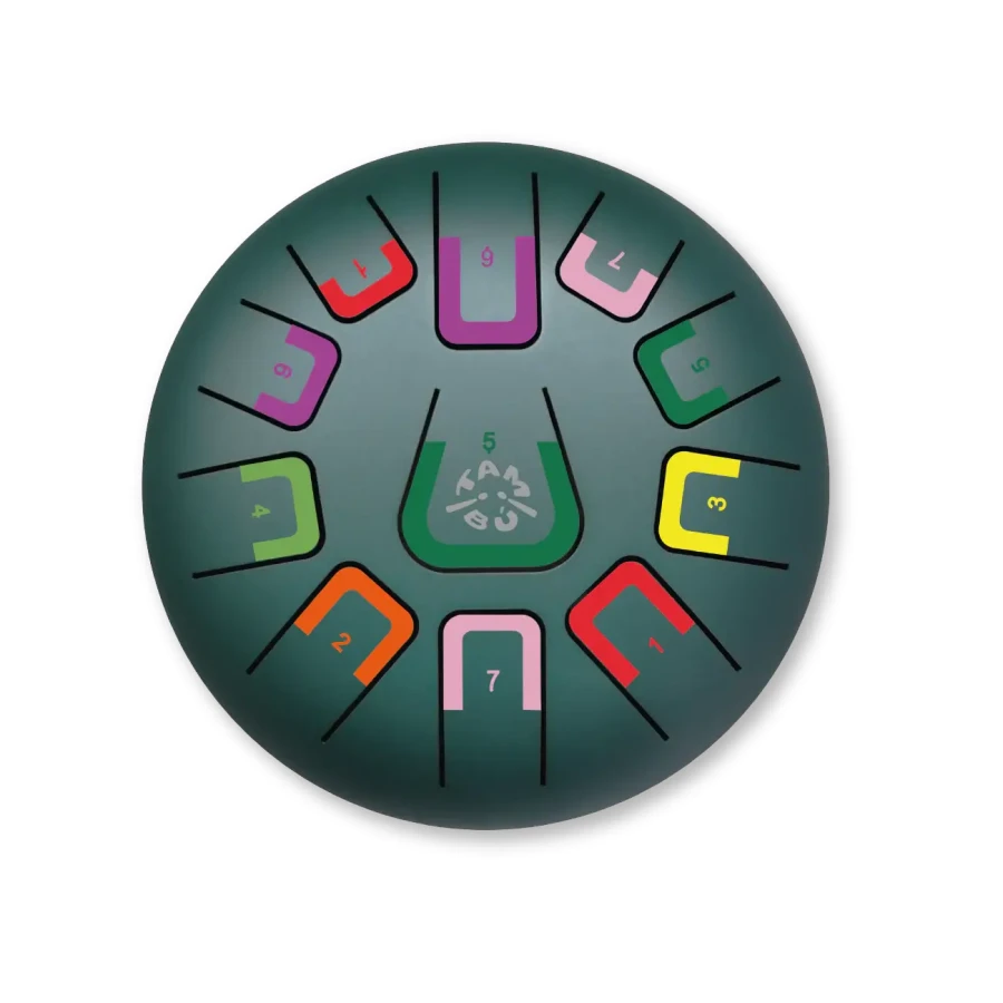 Bębenek językowy Tambu śr. 20cm - Dark Green / Juegaconmigo