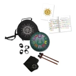 Bębenek językowy Tambu śr. 20cm - Dark Green / Juegaconmigo