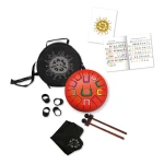 Bębenek językowy Tambu śr. 20cm - Scarlet Sunset / Juegaconmigo