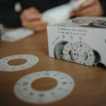 Budzik edukacyjny KIDYALARM - niebieski / Kidywolf