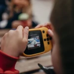 Wodoodporny aparat KIDYCAM - pomarańczowy / Kidywolf