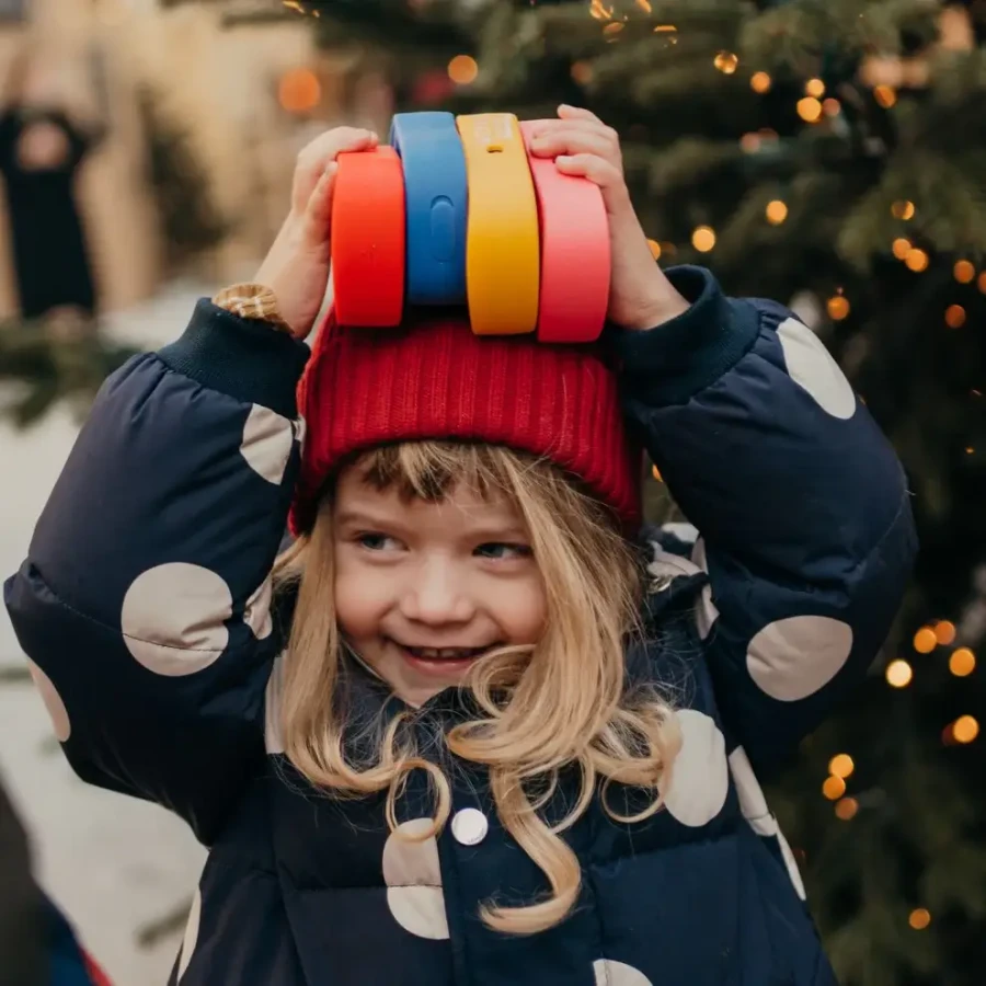 Wodoodporny aparat KIDYCAM - różowy / Kidywolf