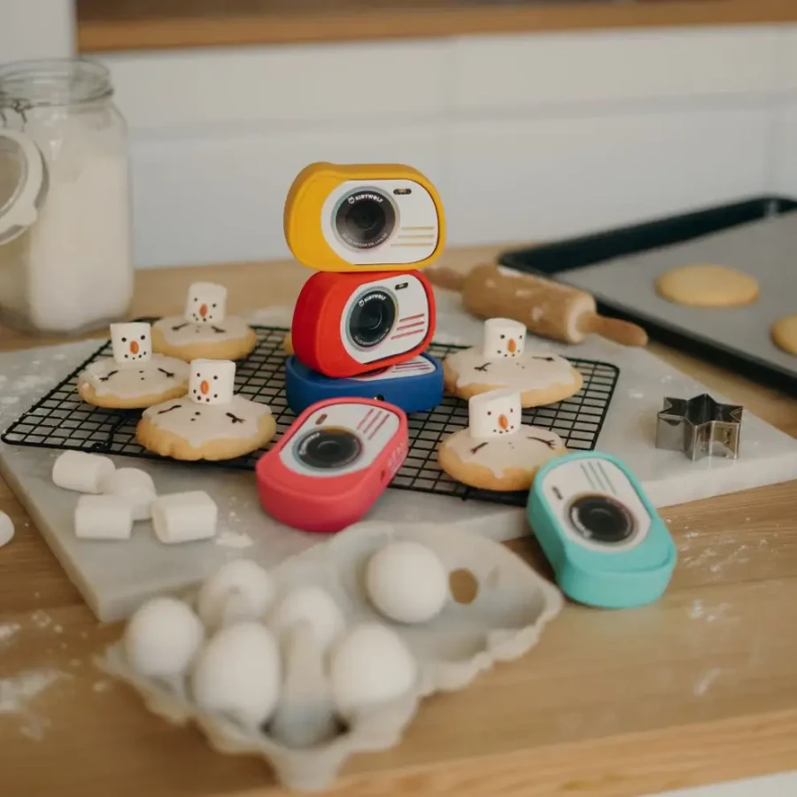 Wodoodporny aparat KIDYCAM - różowy / Kidywolf