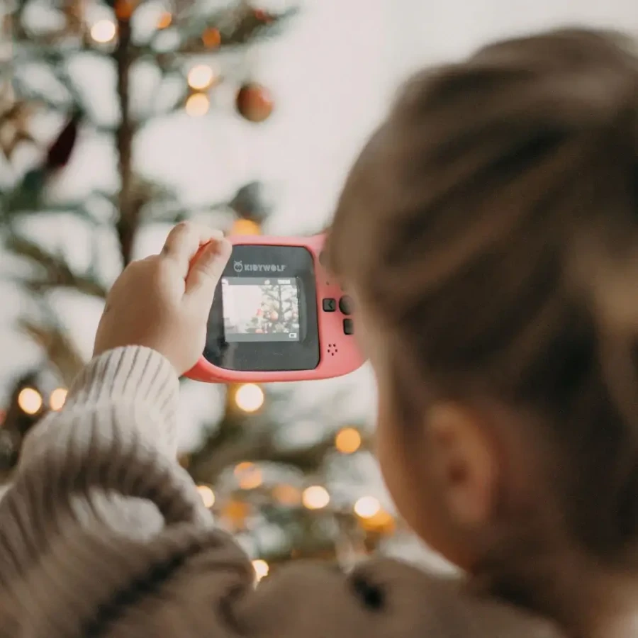 Wodoodporny aparat KIDYCAM - różowy / Kidywolf