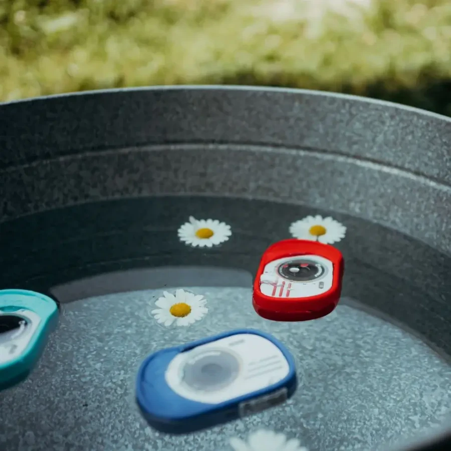 Wodoodporny aparat KIDYCAM - czerwony / Kidywolf