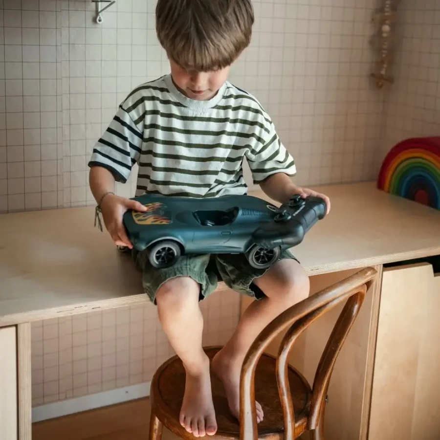 Samochód zdalnie sterowany KIDYCAR - zielony / Kidywolf