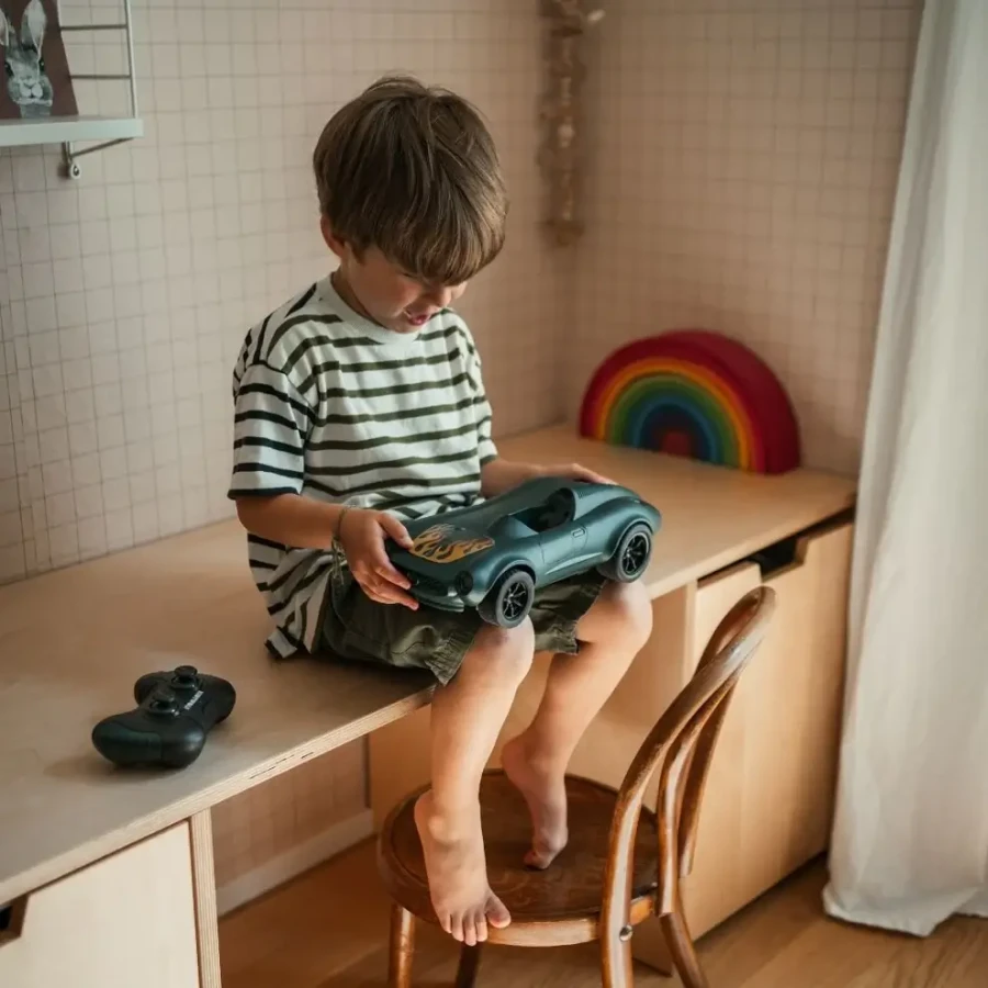 Samochód zdalnie sterowany KIDYCAR - zielony / Kidywolf