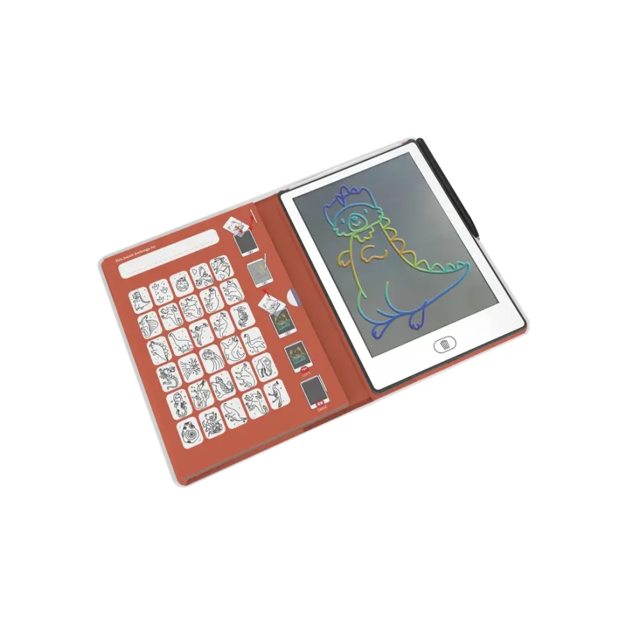 Podświetlany tablet do rysowania KIDYDRAW-MINI - dinozaury / Kidywolf