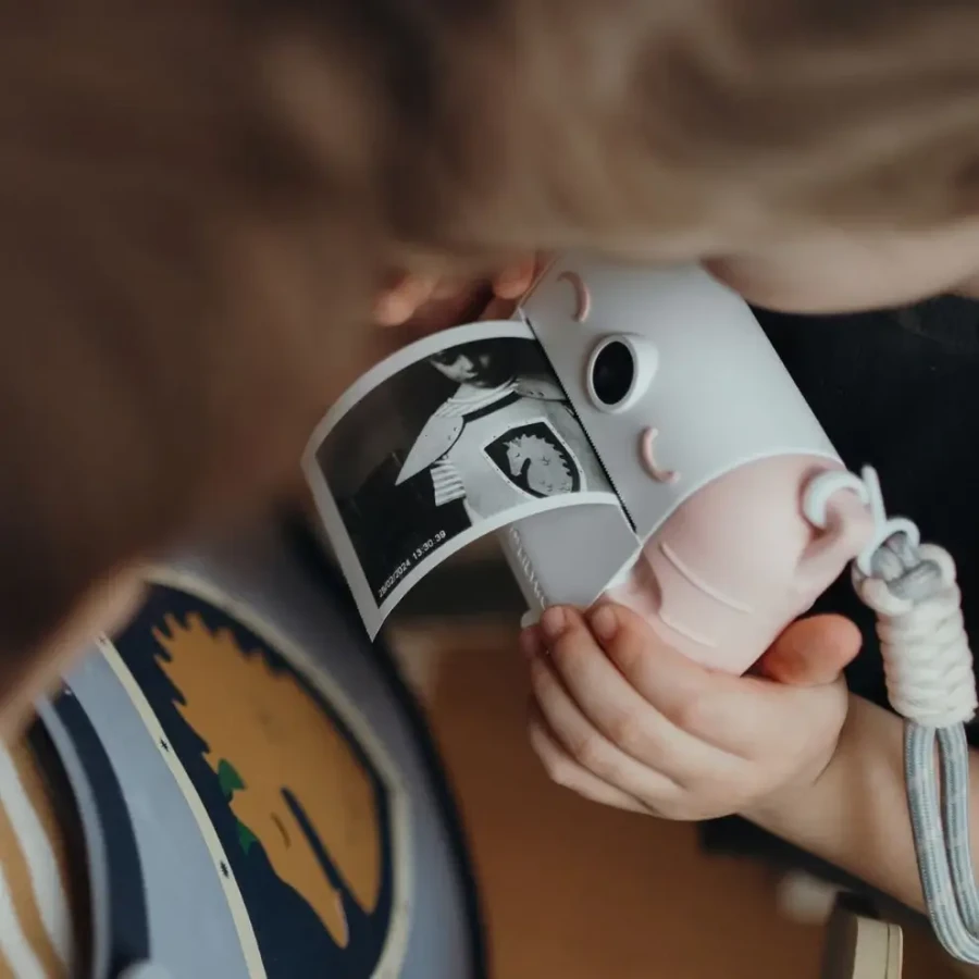 Aparat fotograficzny z funkcją drukowania KIDYPRINT - różowy / Kidywolf