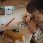 Rolki papieru termicznego samoprzylepnego do aparatu KIDYROLL / Kidywolf