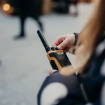 Zestaw krótkofalówek Walkie Talkie KIDYTALK - różowo-niebieskie / Kidywolf