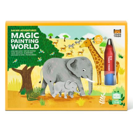 Kolorowanka wodna – Safari / Tiger Tribe