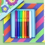 Zestaw kolorowanek zmieniających kolor – Przyjaciele z Ogrodu / Tiger Tribe