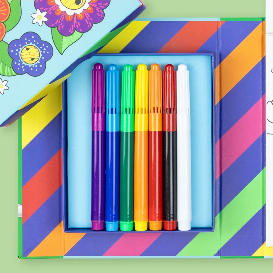 Zestaw kolorowanek zmieniających kolor – Przyjaciele z Ogrodu / Tiger Tribe