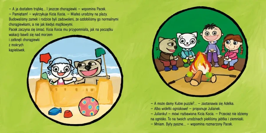 Kicia Kocia idzie na urodziny / Wydawnictwo Media Rodzina