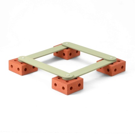 Zestaw Balance Track - Burnt Orange, Dusty Green / MODU