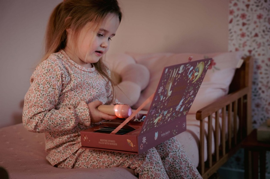 Latarka projektor z bajkami Róż / Little Dutch