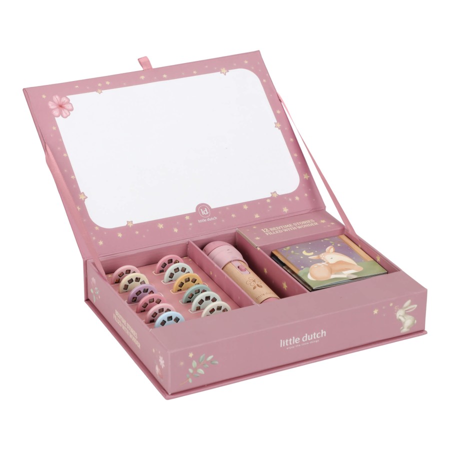 Latarka projektor z bajkami Róż / Little Dutch