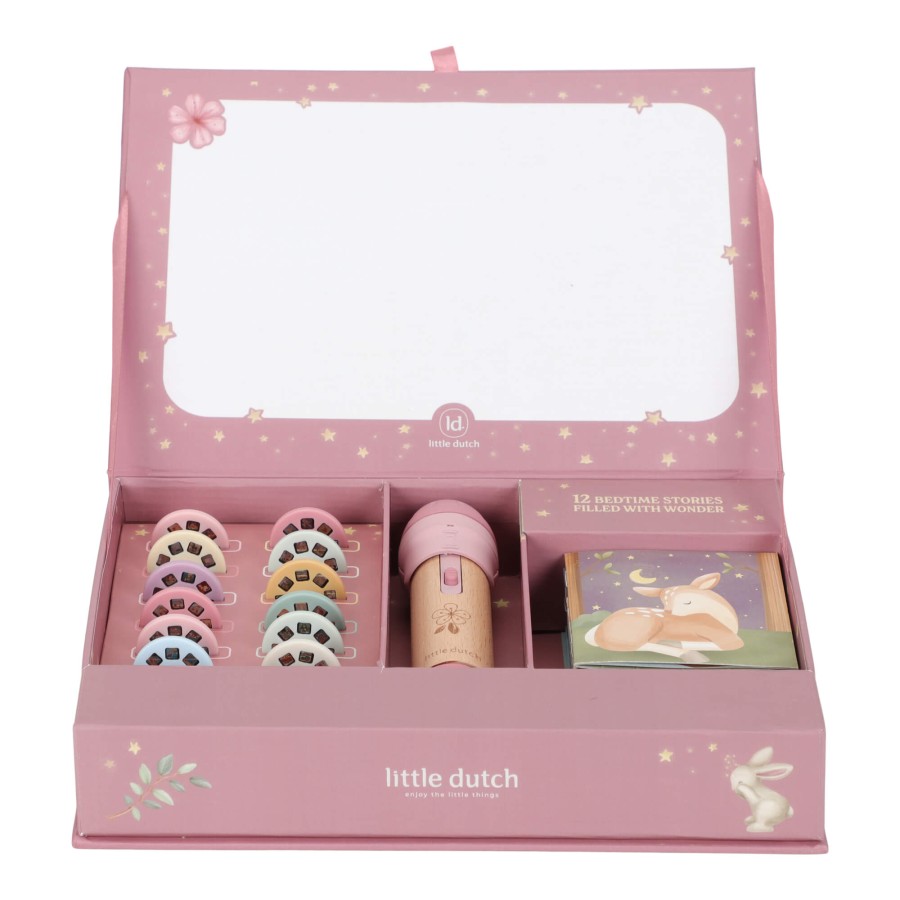 Latarka projektor z bajkami Róż / Little Dutch