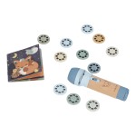 Latarka projektor z bajkami Błękit / Little Dutch