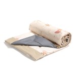 Koc piknikowy z kieszonką, mata do zabawy XXL 180x190 - BALLERINE / La Millou