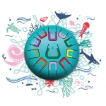 Bębenek językowy Tambu śr. 20cm - Under the sea / Juegaconmigo