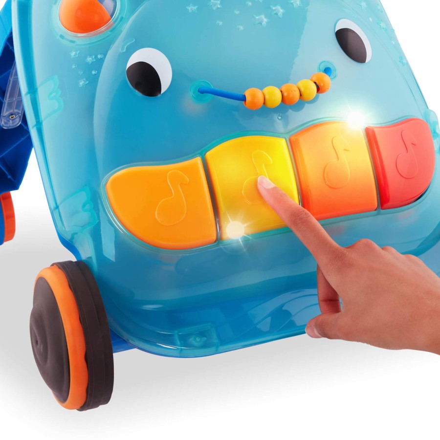 Walk 'n’ Play– muzyczny chodzik-pchacz z odpinanym panelem interaktywnym / B.toys