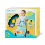 Walk 'n’ Play– muzyczny chodzik-pchacz z odpinanym panelem interaktywnym / B.toys