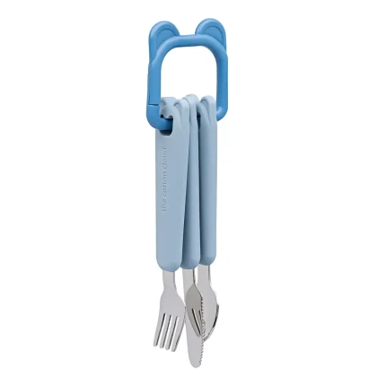 Zestaw sztućców z pętelką - Cobalt / the cotton cloud