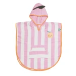 Ponczo z kapturem - Mandy Mandarine / the cotton cloud